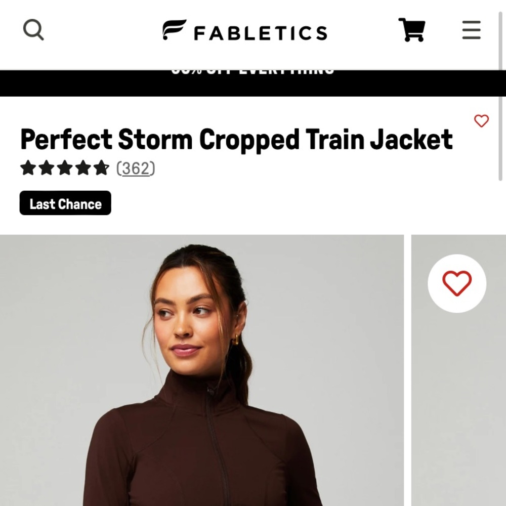 Perfect storm cropped train jacket